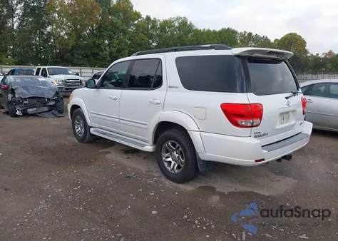 2007 Toyota Sequoia Limited из США, поврежденный, VIN 5TDZT38A47S290912